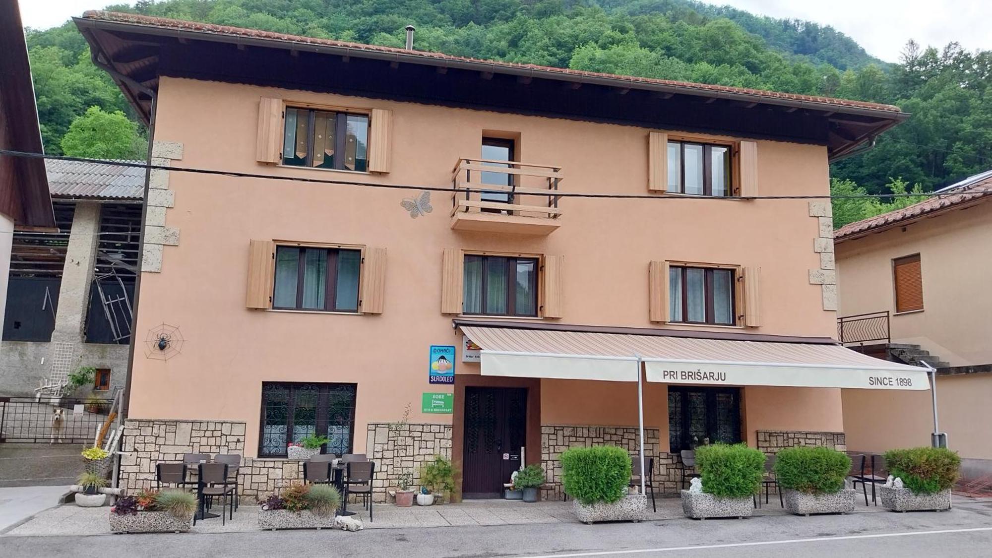 Guesthouse & Restaurant Brisar 1898 Grahovo ob Baci Exterior photo